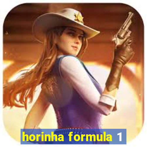 horinha formula 1